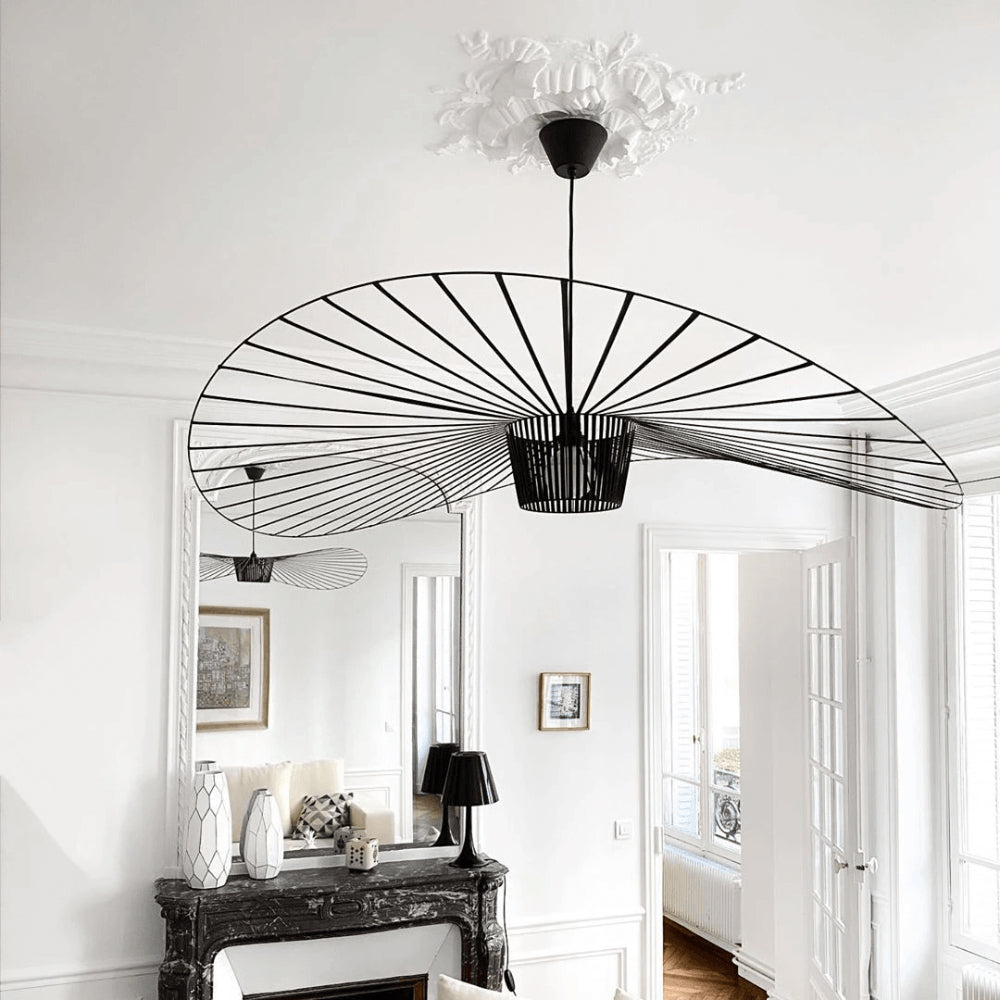 Vertigo Pendant Light Fixture - Modern Adjustable Hanging Lamp for Dining Room, Kitchen, and Living Spaces