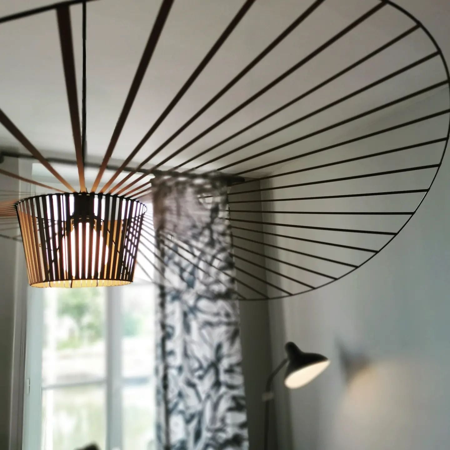 Vertigo Pendant Light Fixture - Modern Adjustable Hanging Lamp for Dining Room, Kitchen, and Living Spaces