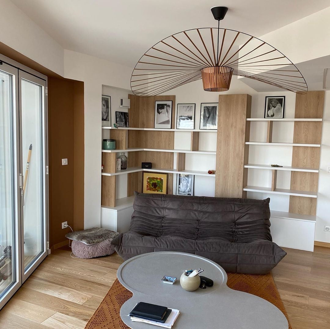 Vertigo Pendant Light Fixture - Modern Adjustable Hanging Lamp for Dining Room, Kitchen, and Living Spaces