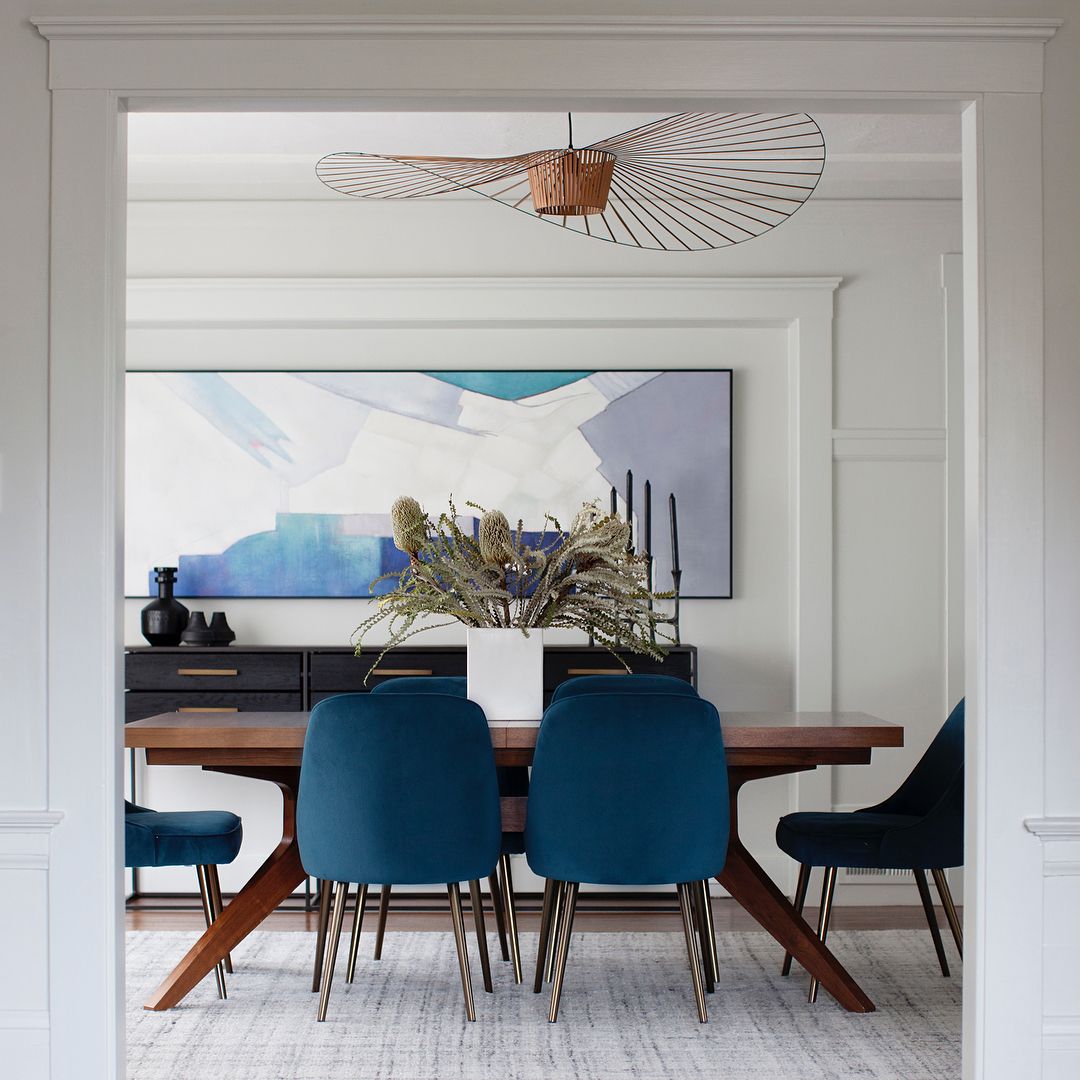 Vertigo Pendant Light Fixture - Modern Adjustable Hanging Lamp for Dining Room, Kitchen, and Living Spaces