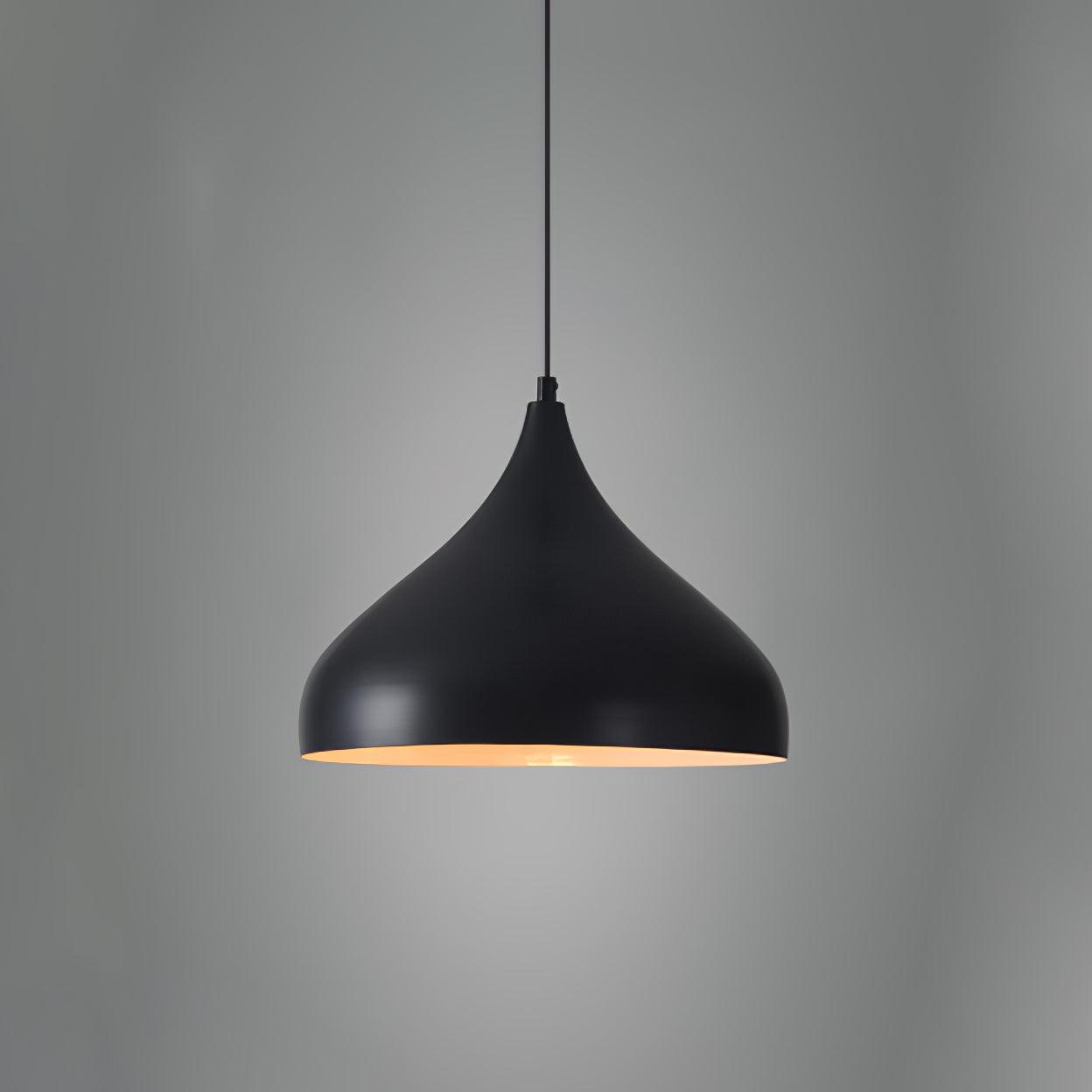 Vintage Industrial Pendant Light Fixture with Adjustable Chain for Kitchen, Dining Room & Bar Lighting