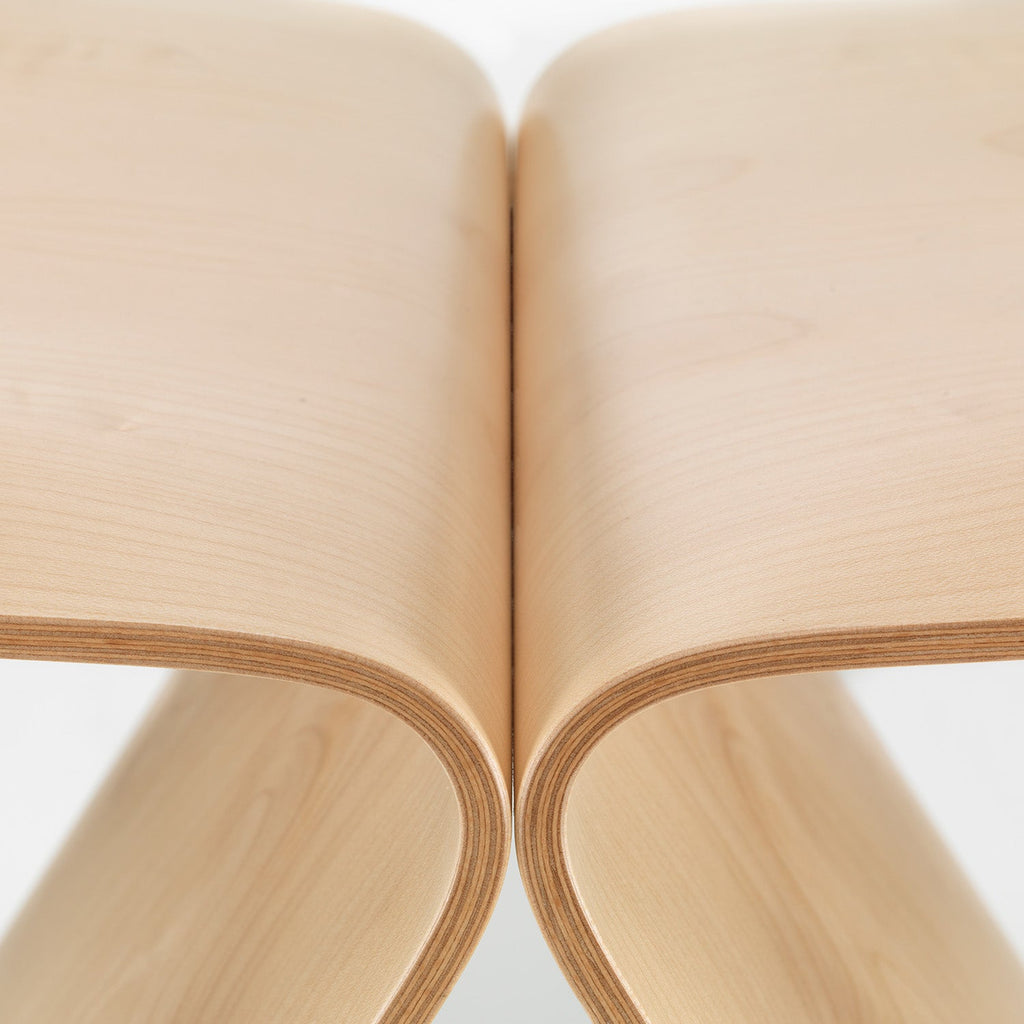 Vitra Butterfly Stool - Modern Wooden Accent Stool for Living Room & Home Decor