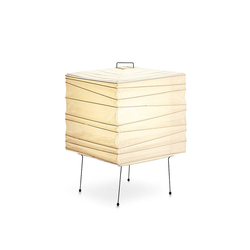 Washi Paper Table Lamp 3X - Japanese Style Lighting Fixture for Home Decor & Ambient Lighting