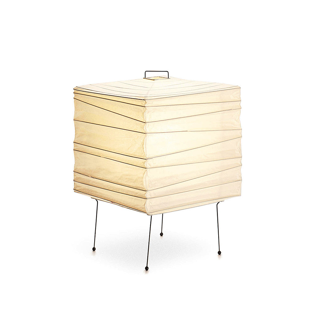 Washi Paper Table Lamp 3X - Japanese Style Lighting Fixture for Home Decor & Ambient Lighting