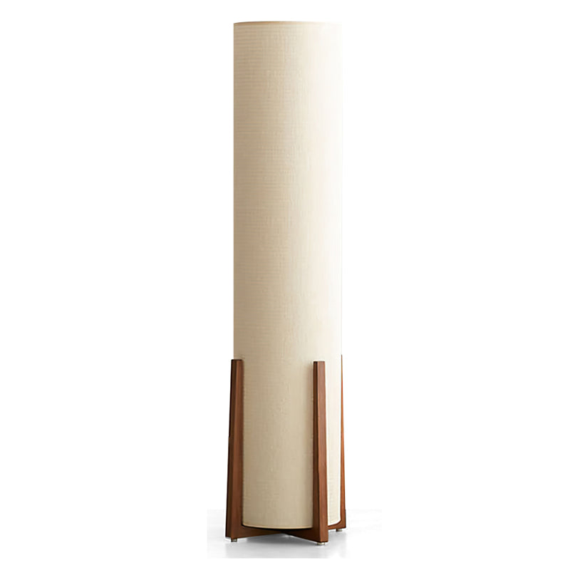 Natural Weave Floor Lamp - Handcrafted Rattan Lighting Fixture for Living Room & Bedroom Decor