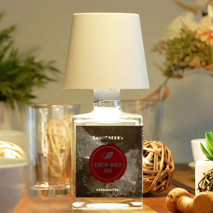 Bottle Lamp – Portable Rechargeable Touch Control LED Light with Adjustable Brightness & 3 Color Temperatures