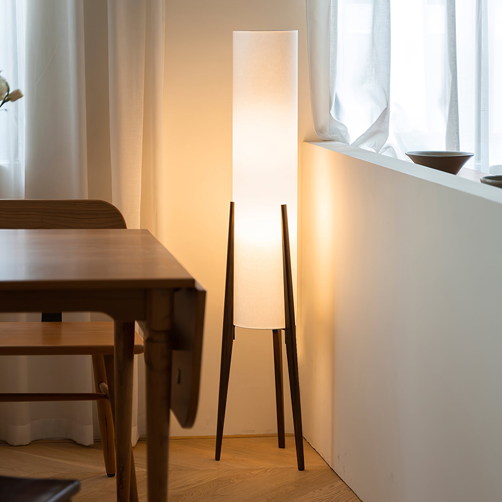 LED Floor Lamp with Adjustable Brightness and Modern Design for Living Room & Bedroom Lighting