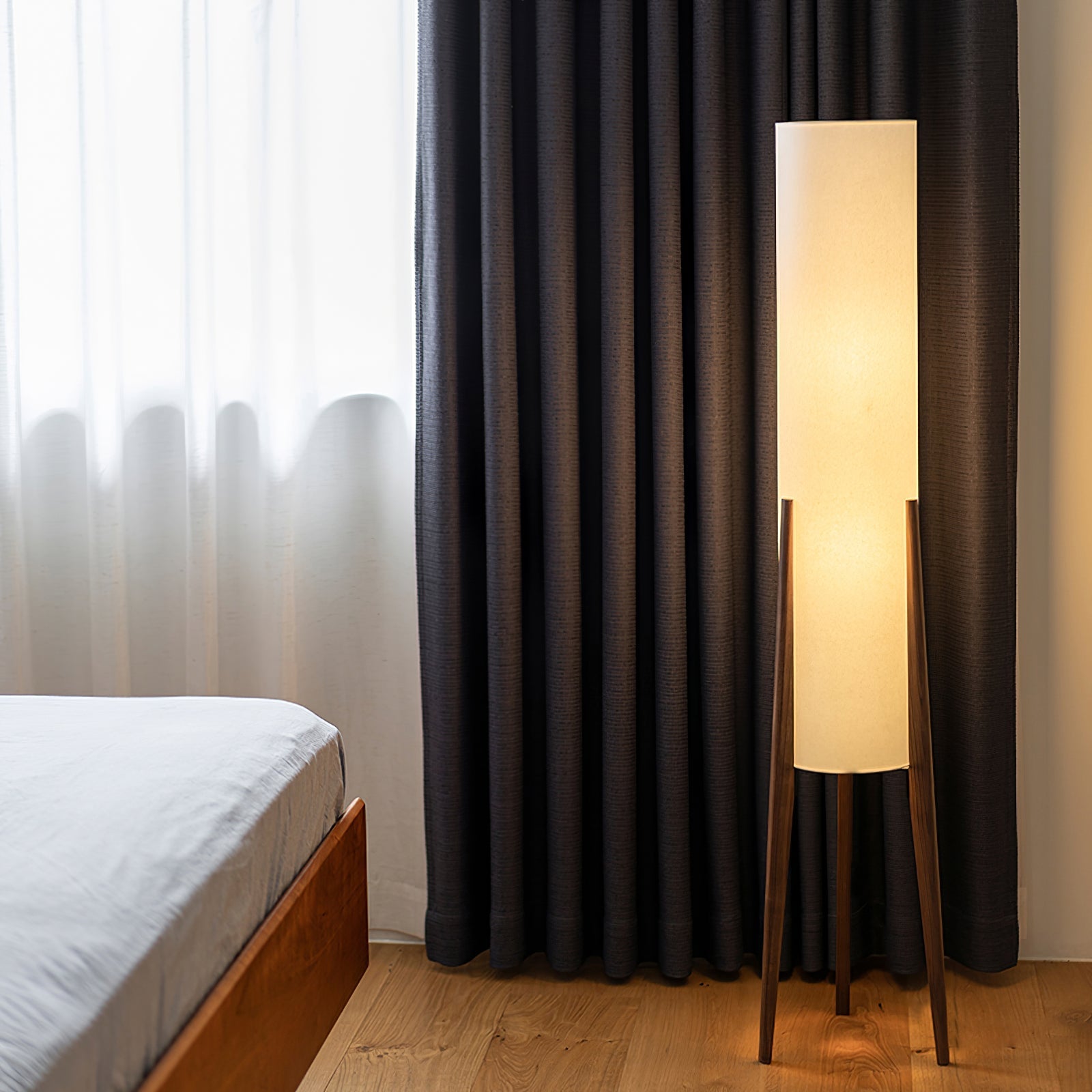 LED Floor Lamp with Adjustable Brightness and Modern Design for Living Room & Bedroom Lighting