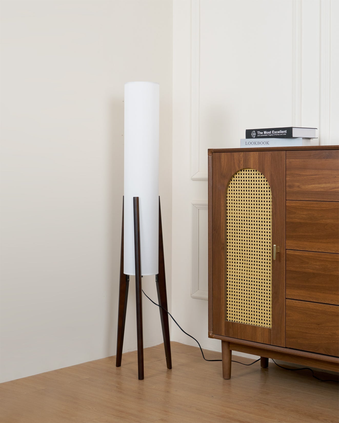 LED Floor Lamp with Adjustable Brightness and Modern Design for Living Room & Bedroom Lighting