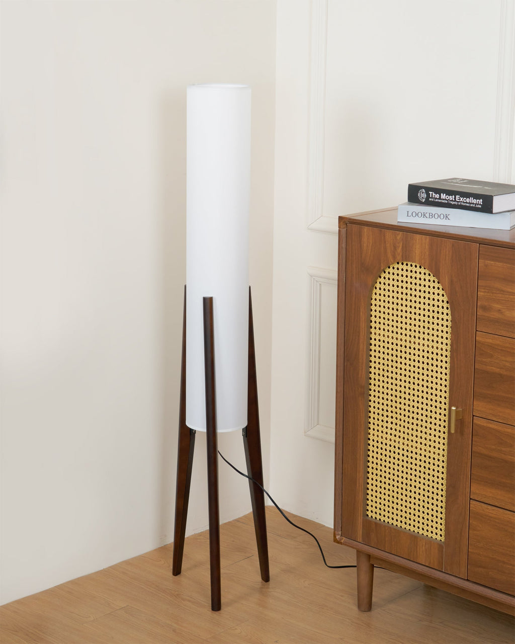 LED Floor Lamp with Adjustable Brightness and Modern Design for Living Room & Bedroom Lighting