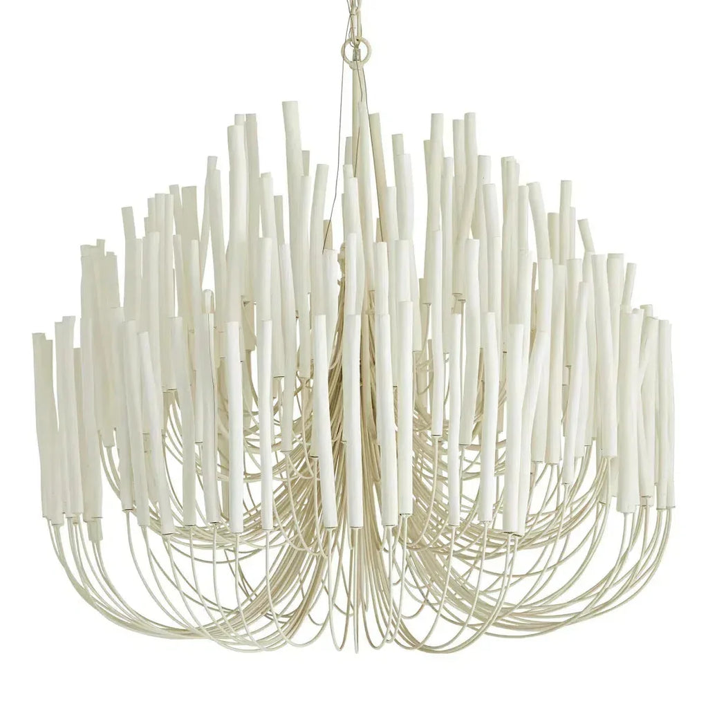 21" Wide Chandelier - Modern 36" Hanging Light Fixture for Dining Room & Entryway