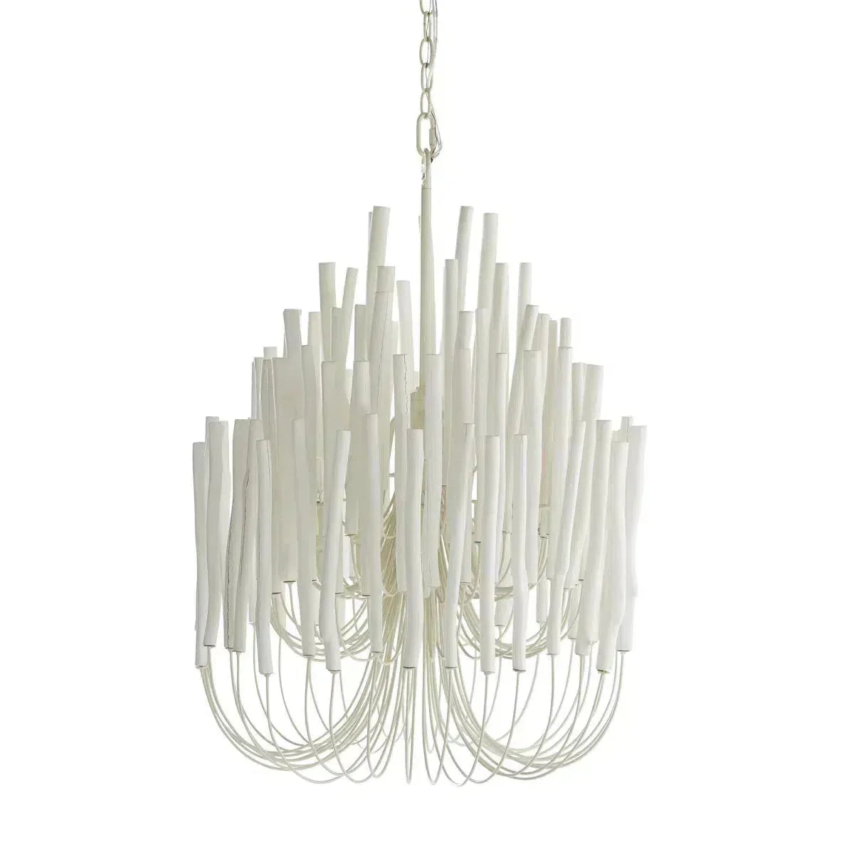 21" Wide Chandelier - Modern 36" Hanging Light Fixture for Dining Room & Entryway