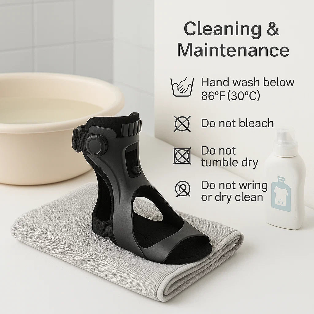 Drop Foot Brace - Ankle Foot Orthosis for Support & Stability