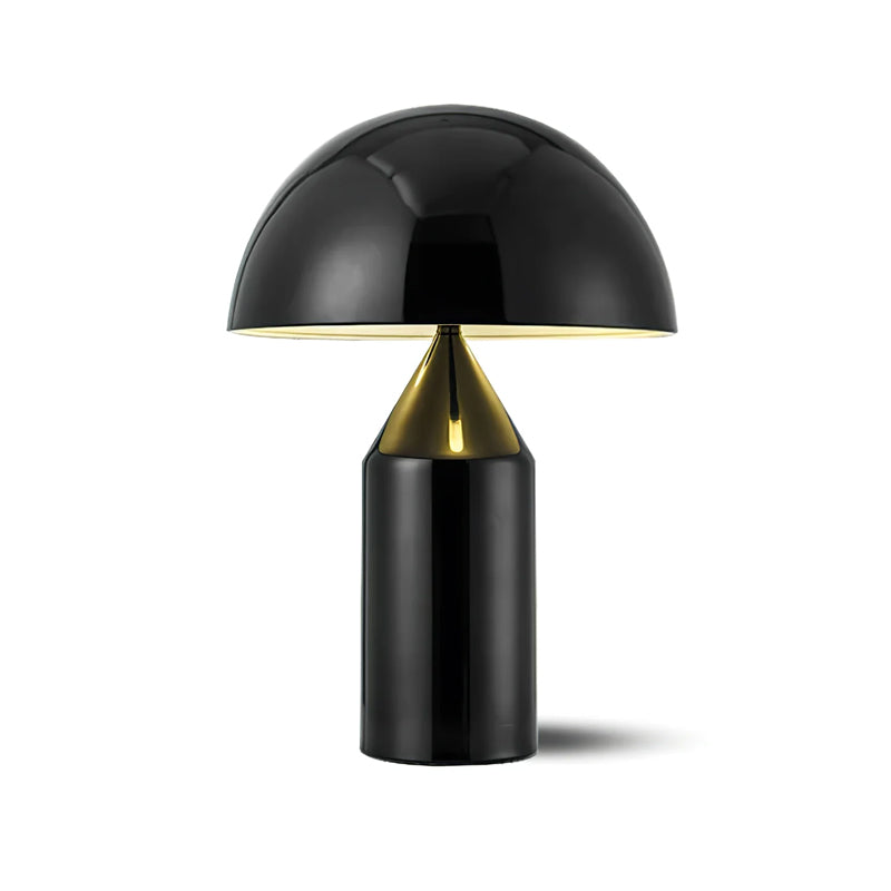 LED Metal Table Lamp - Modern Design with Adjustable Shade for Living Room & Bedroom Lighting