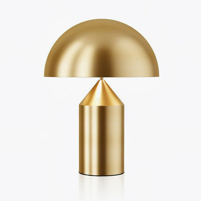 LED Metal Table Lamp - Modern Design with Adjustable Shade for Living Room & Bedroom Lighting