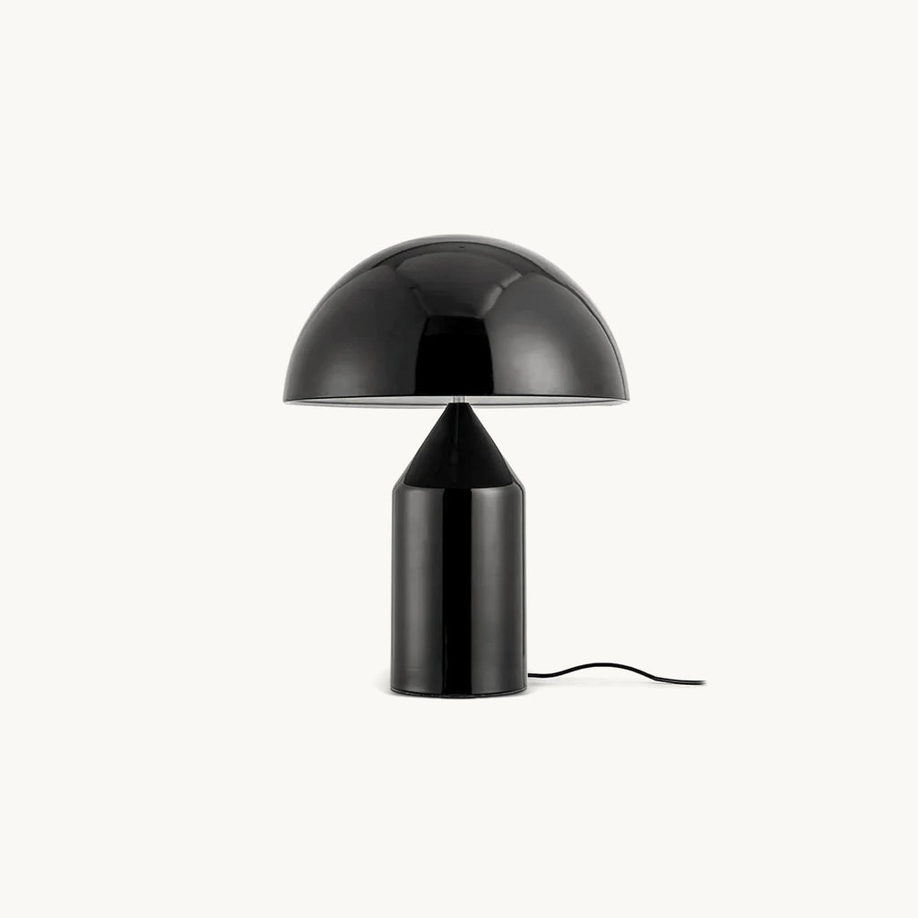 Metal Table Lamp with Adjustable Shade for Modern Home Office & Living Room Lighting