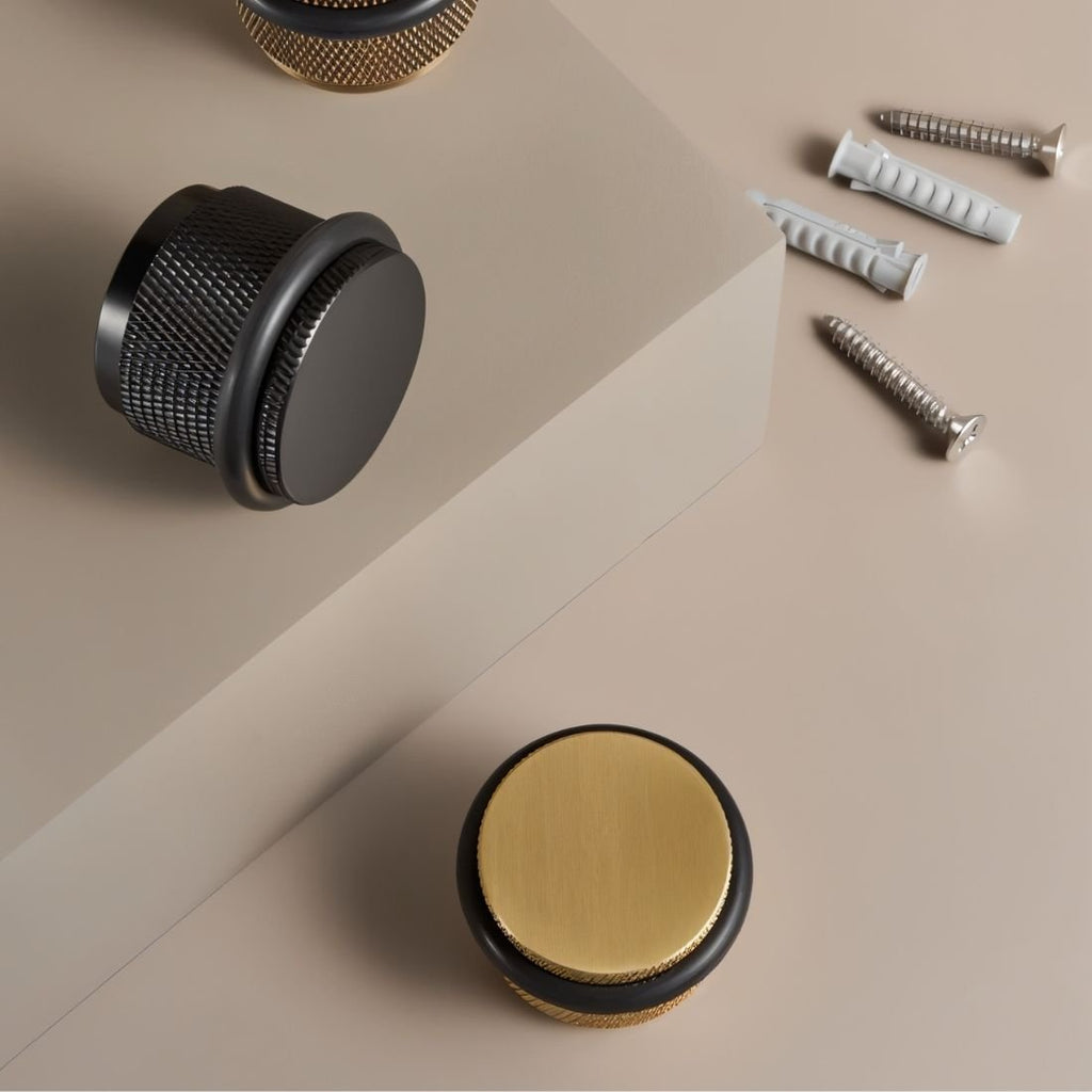 Heavy-Duty Door Stopper - Rubber Wedge Design for Home & Office Use, Prevents Door Slamming & Protects Walls