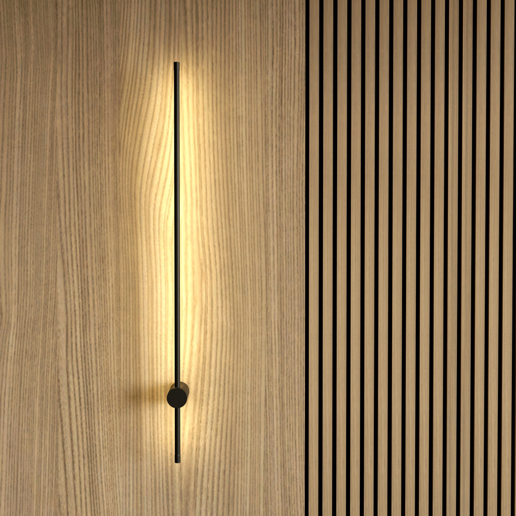 Modern Wall Sconce Light Fixture - Adjustable LED Design for Living Room, Bedroom, and Hallway Lighting