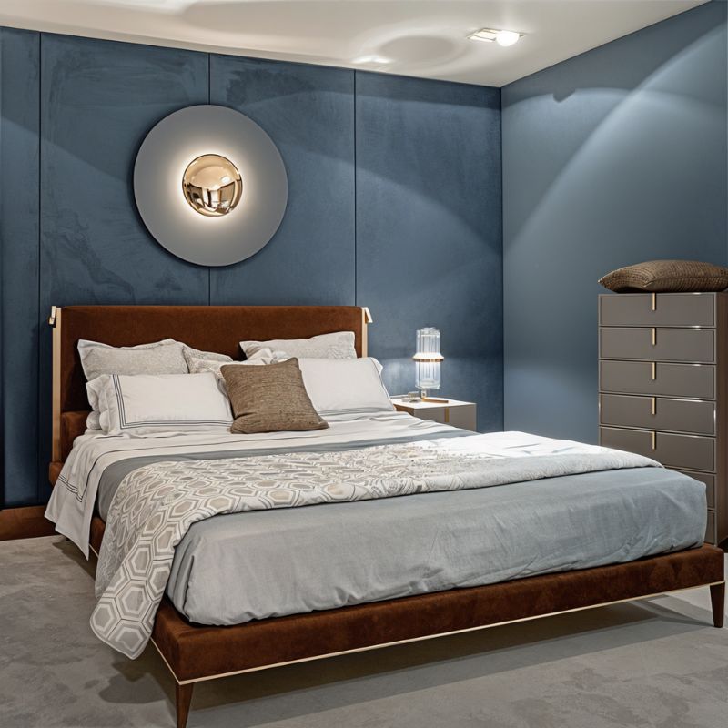 LED Wall Lamp - Modern Adjustable Fixture with Warm White Light for Living Room & Bedroom Illumination