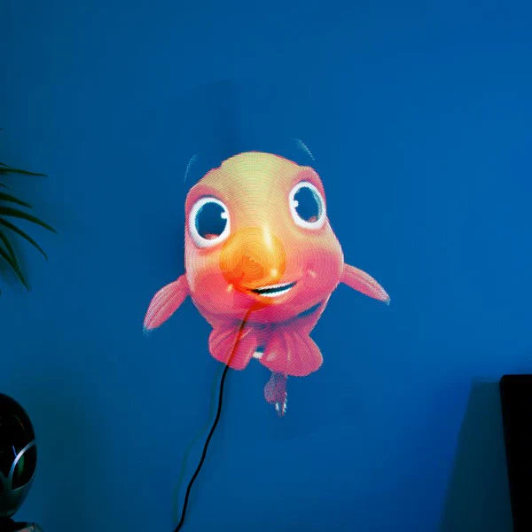 3D Holographic Advertising Fan with Rotating LED Display for Eye-Catching Marketing & Promotions
