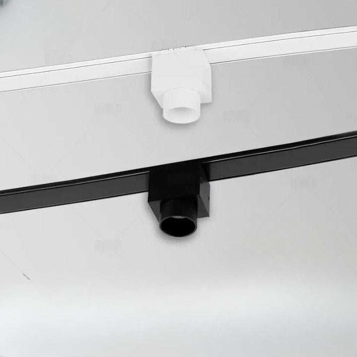 LED Track Lighting System with Adjustable Heads for Home and Office Use