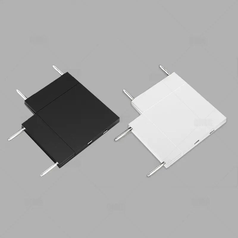 LED Track Lighting System with Adjustable Heads for Home and Office Use