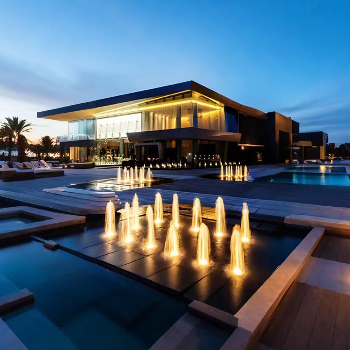 Low Voltage DC24V Waterproof Recessed LED Spot Lights for Outdoor Fountains & Swimming Pools