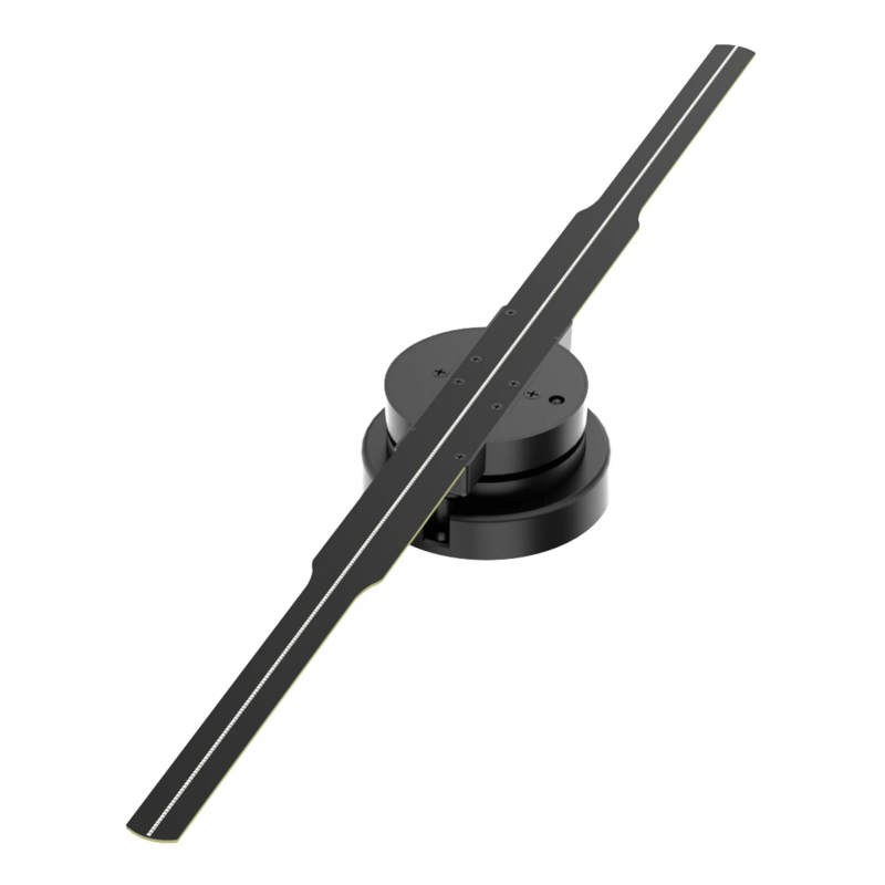 3D Holographic Advertising Fan with Rotating LED Display for Eye-Catching Marketing & Promotions