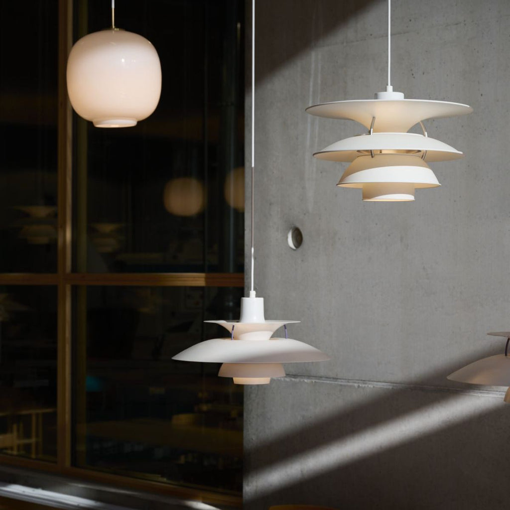 PH 5 Pendant Lamp - Modern Scandinavian Design Light Fixture for Dining Room & Living Space