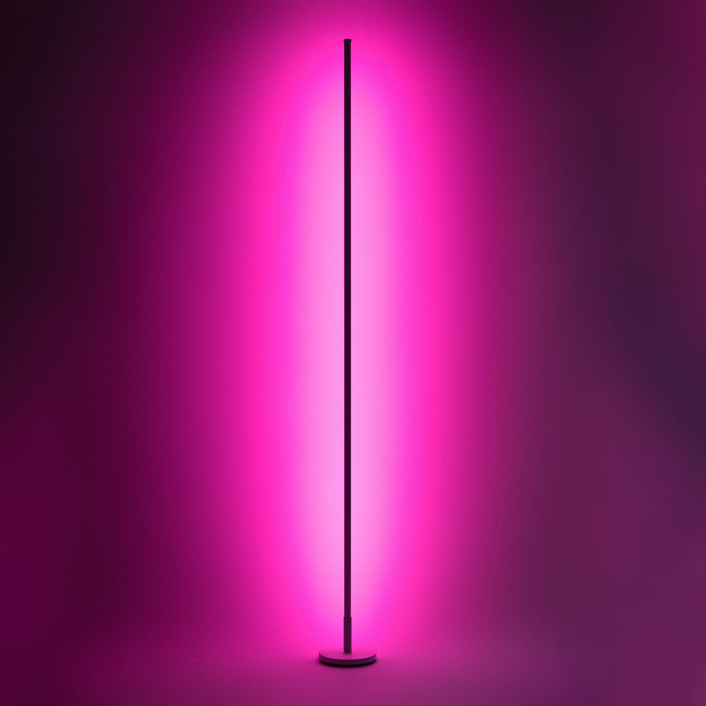 RGB Floor Lamp with Adjustable Brightness and Color Modes for Living Room & Bedroom Lighting