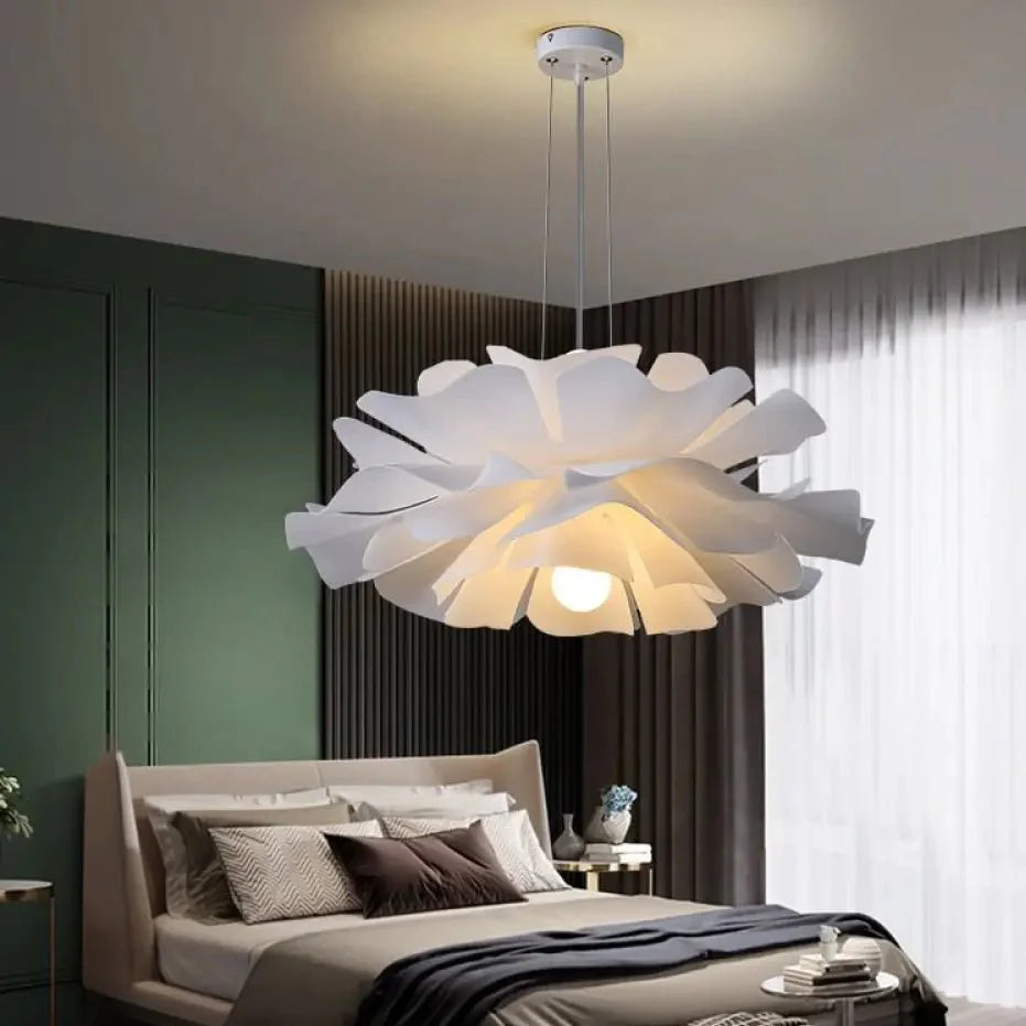 LED Crystal Fleur Chandelier - Elegant Floral Design for Living Room & Dining Room Lighting