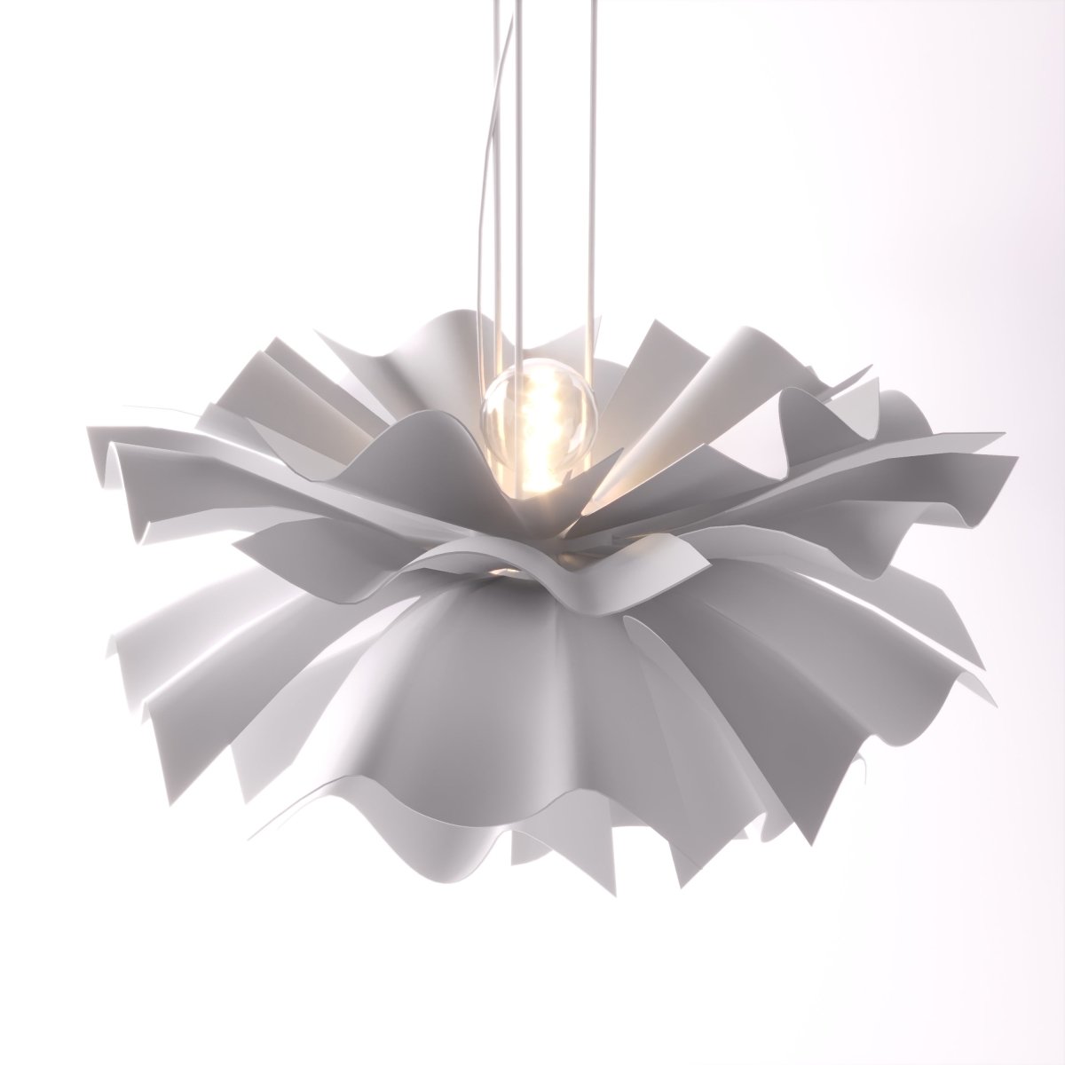 LED Crystal Fleur Chandelier - Elegant Floral Design for Living Room & Dining Room Lighting