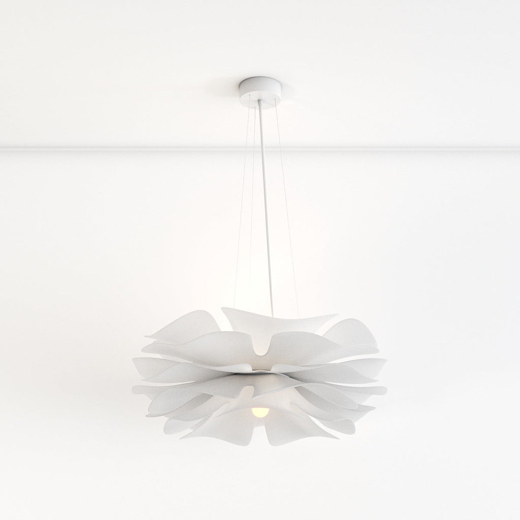 LED Crystal Fleur Chandelier - Elegant Floral Design for Living Room & Dining Room Lighting