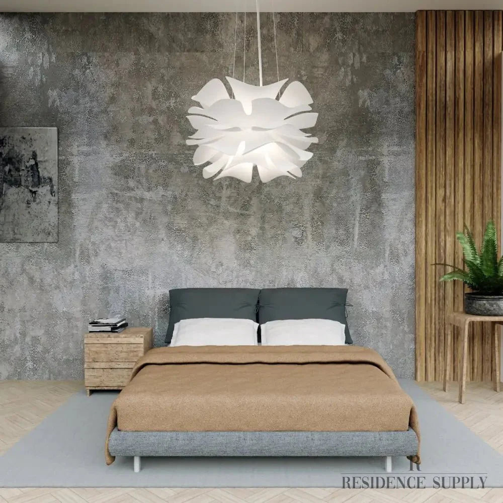 LED Crystal Fleur Chandelier - Elegant Floral Design for Living Room & Dining Room Lighting