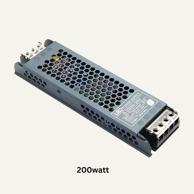 LED Profile Light Fixture - Slim Design for Modern Spaces - Adjustable Brightness for Home & Office Use