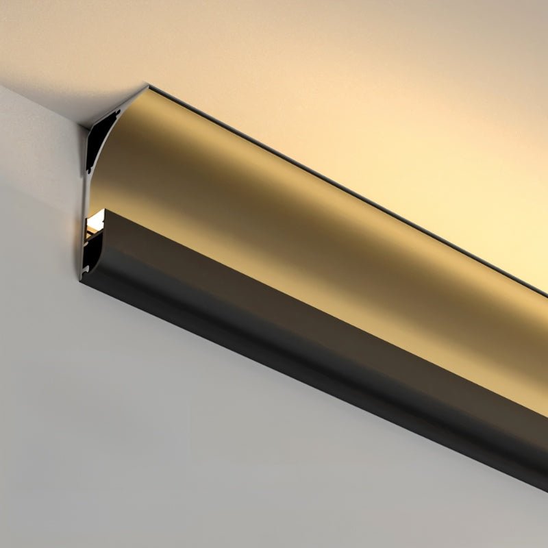 LED Profile Light Fixture - Slim Design for Modern Spaces - Adjustable Brightness for Home & Office Use