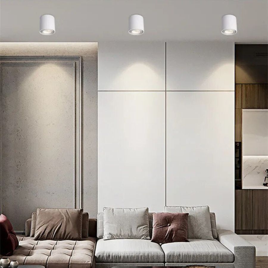 LED Downlight Fixture - Adjustable Recessed Lighting - Energy Efficient for Home, Office & Retail Spaces