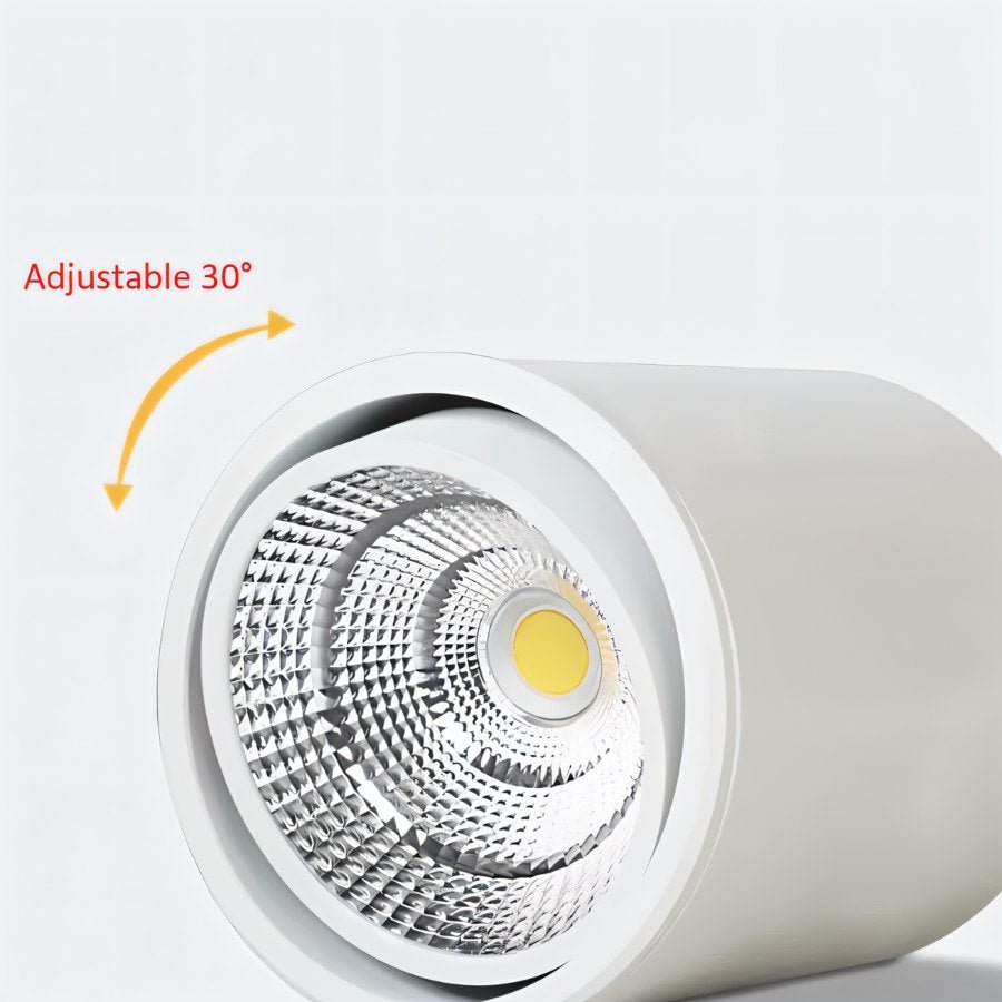 LED Downlight Fixture - Adjustable Recessed Lighting - Energy Efficient for Home, Office & Retail Spaces