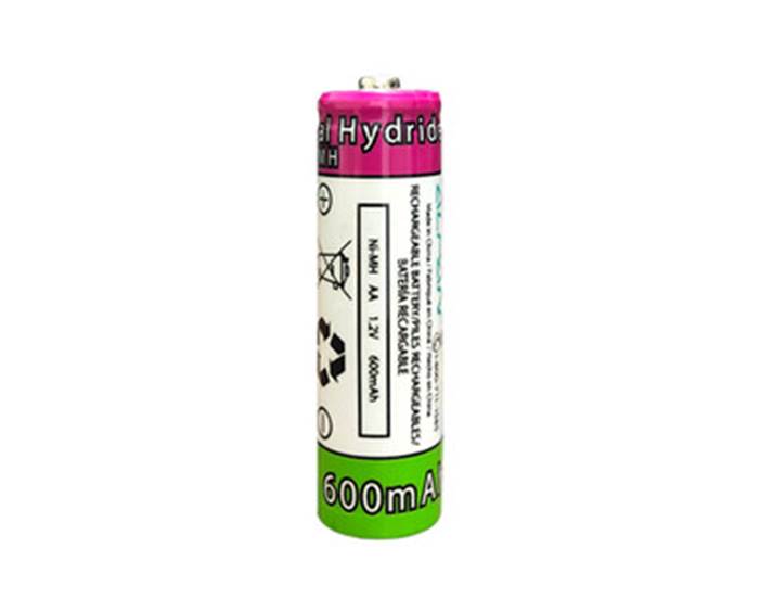 Rechargeable AA 1.2V NiMH Batteries for Solar Lights - 600-900 mAh, Ideal for Outdoor Lighting and Garden Use