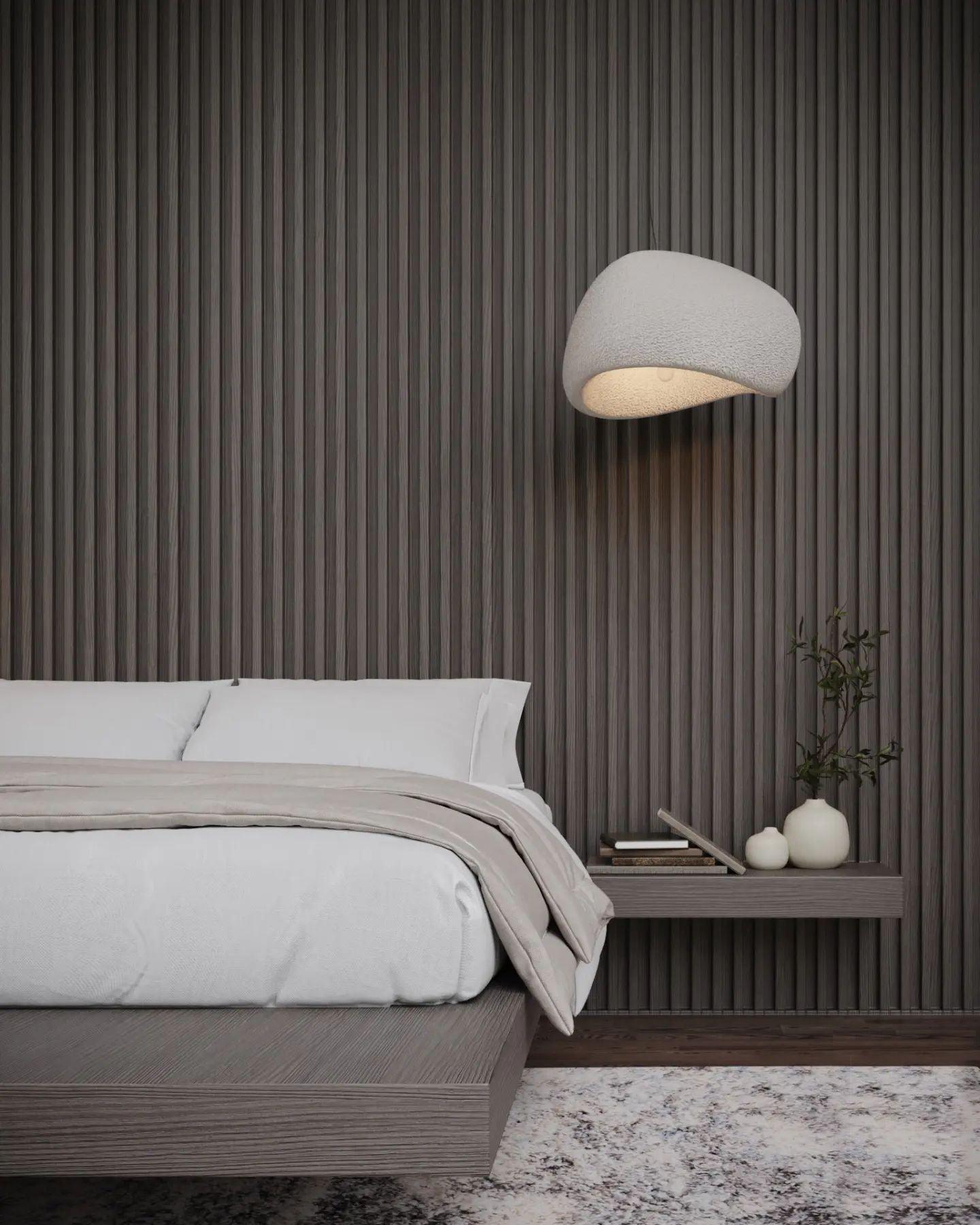 LED Cloud Pendant Light - Modern White Fixture for Living Room & Dining Room Lighting