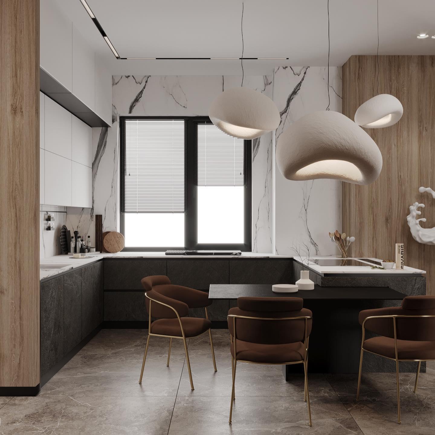 LED Cloud Pendant Light - Modern White Fixture for Living Room & Dining Room Lighting