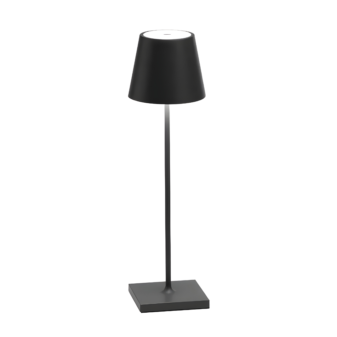 Cordless Dimmable Lampshade Table Lamp – Rechargeable LED Touch Light for Indoor & Outdoor Use, Waterproof IP54, USB Type-C Charging