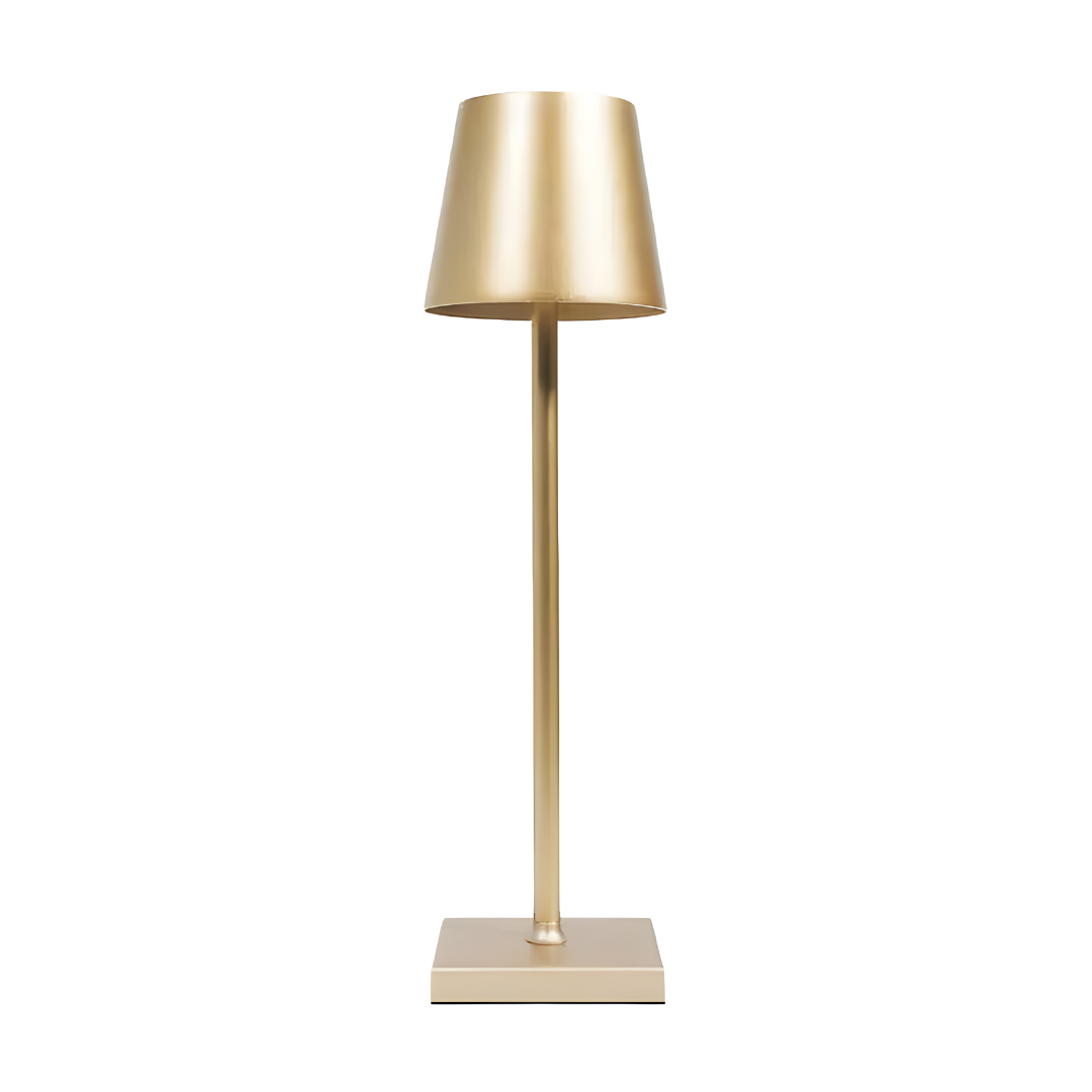 Cordless Dimmable Lampshade Table Lamp – Rechargeable LED Touch Light for Indoor & Outdoor Use, Waterproof IP54, USB Type-C Charging