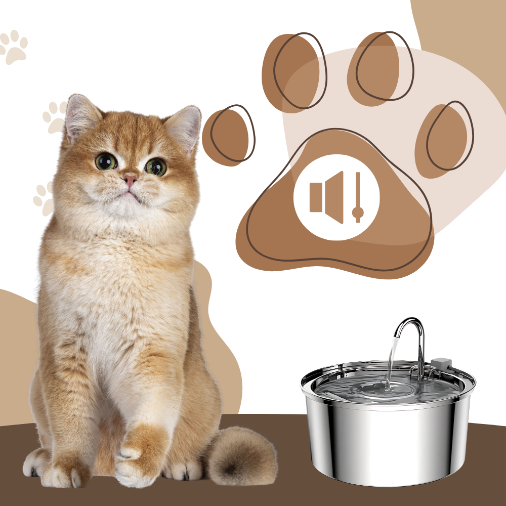 Automatic Cat Water Fountain | Stainless Steel Large Capacity Drinking Dispenser