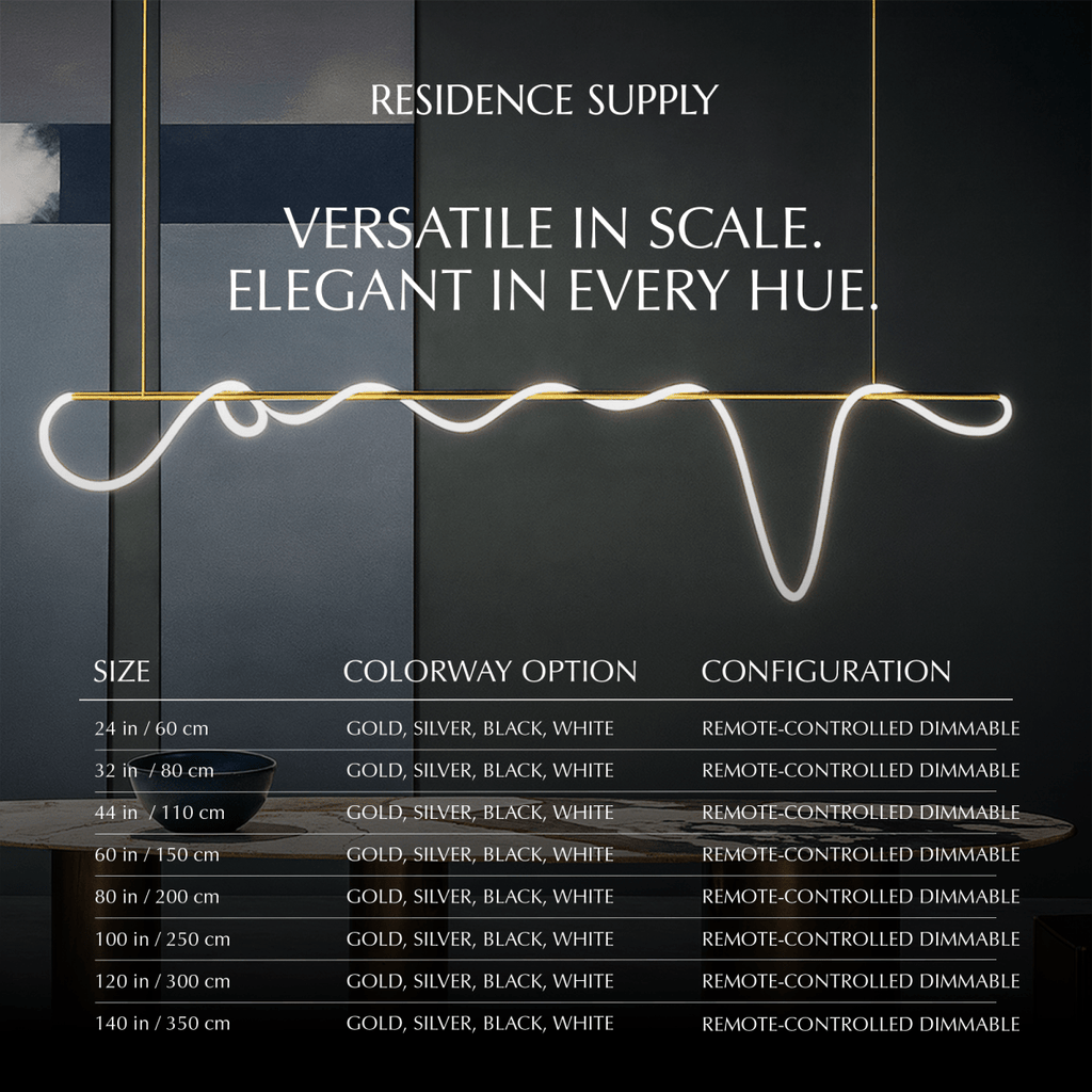 LED Chandelier | Adjustable Color Temperature, Dimmable & Perfect for Contemporary Spaces