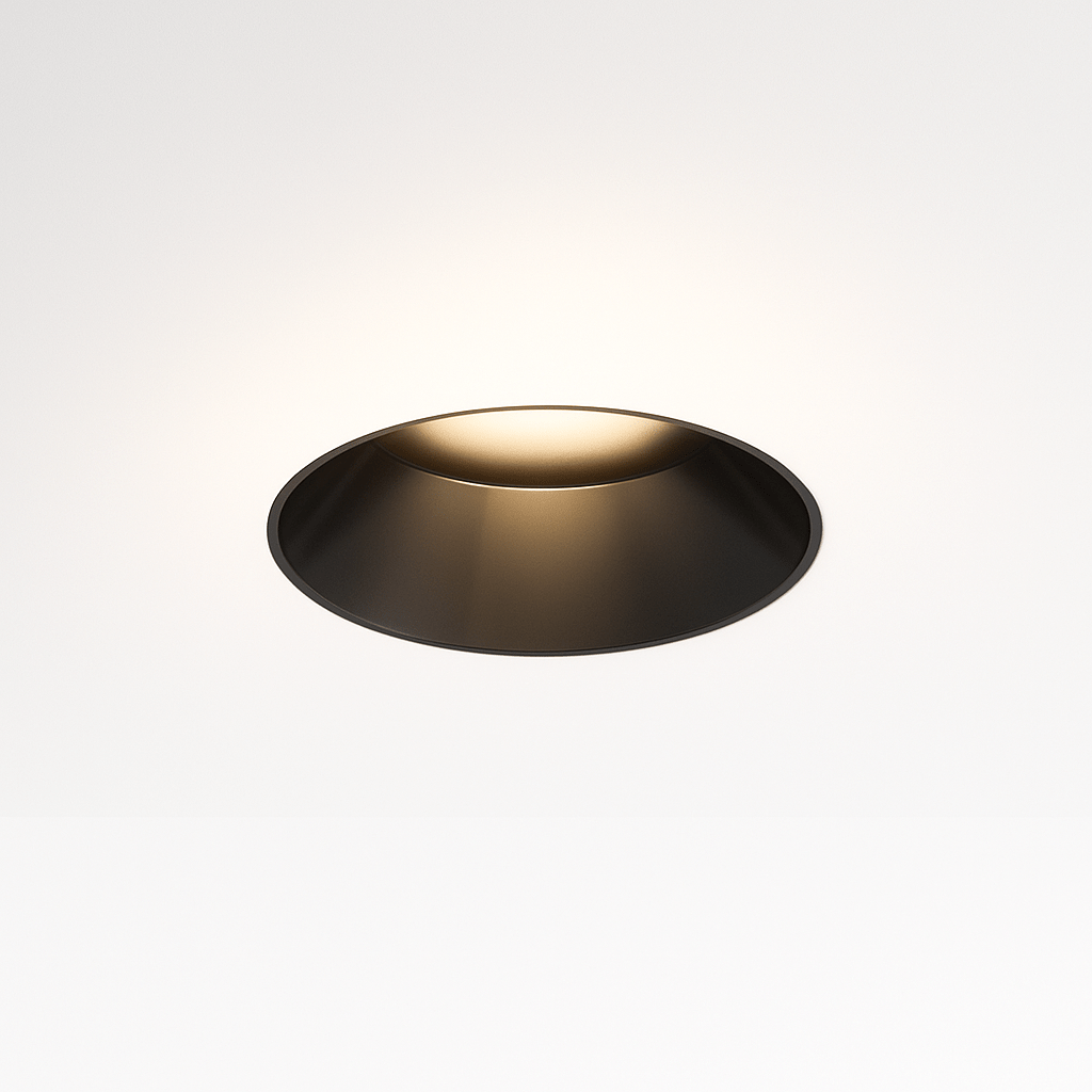 Trimless LED Downlight Fixture - Recessed Lighting for Modern Homes & Commercial Spaces