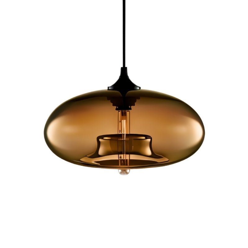Lustre Pendant Light Fixture - Modern Hanging Lamp for Kitchen, Dining Room & Living Room