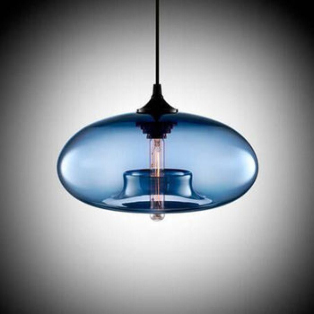 Lustre Pendant Light Fixture - Modern Hanging Lamp for Kitchen, Dining Room & Living Room
