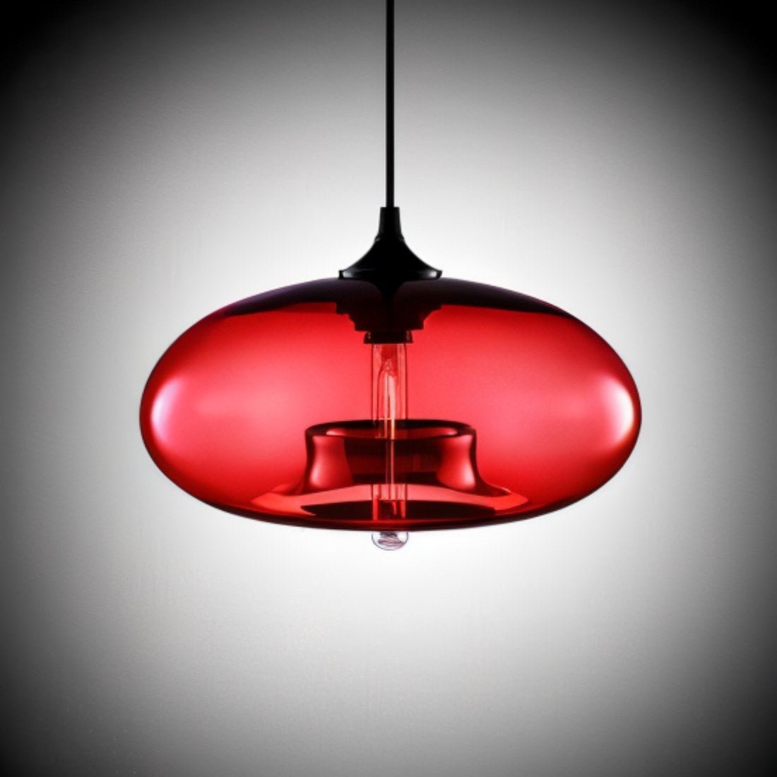 Lustre Pendant Light Fixture - Modern Hanging Lamp for Kitchen, Dining Room & Living Room