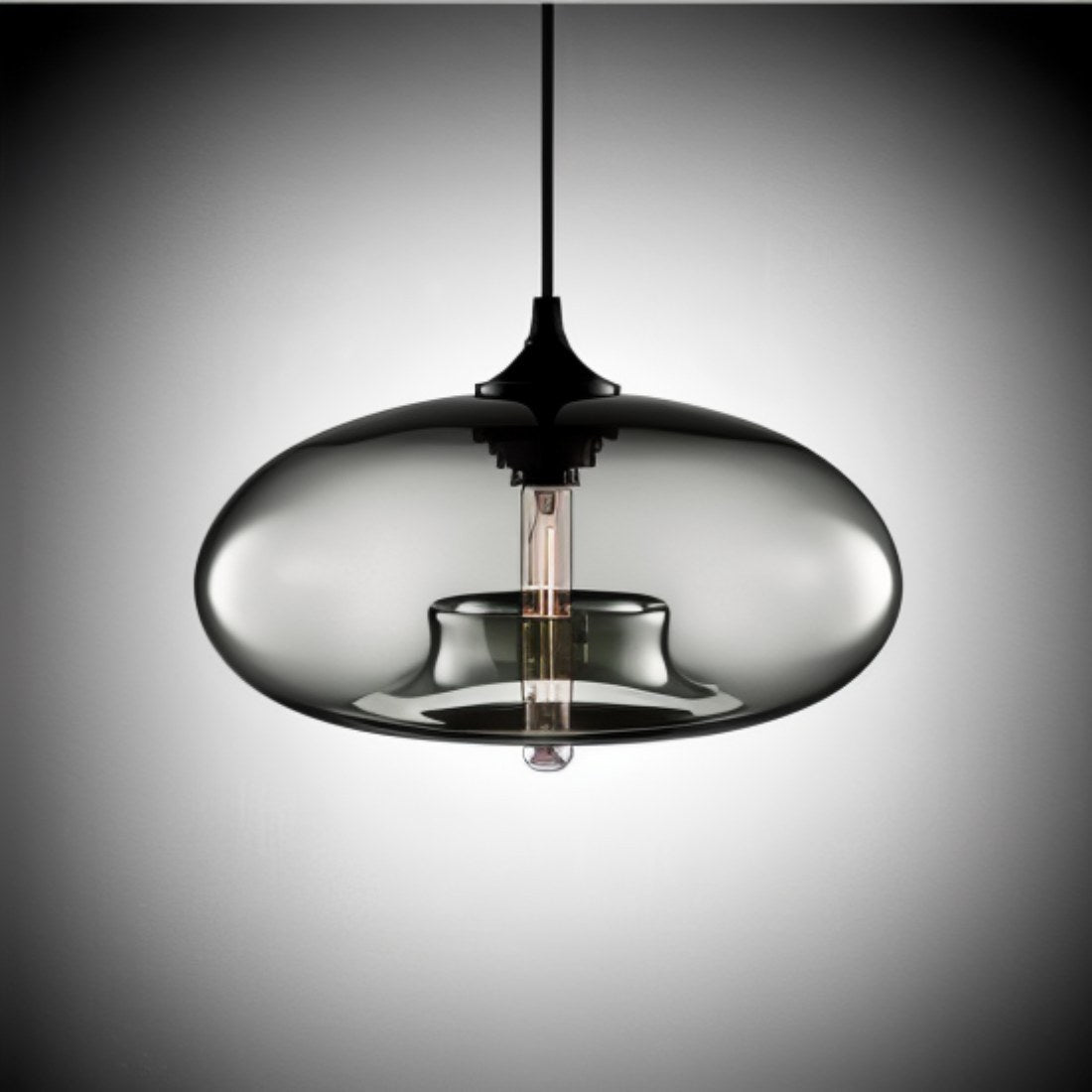 Lustre Pendant Light Fixture - Modern Hanging Lamp for Kitchen, Dining Room & Living Room